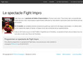 spectacle de théâtre d'impro : Fight Impro